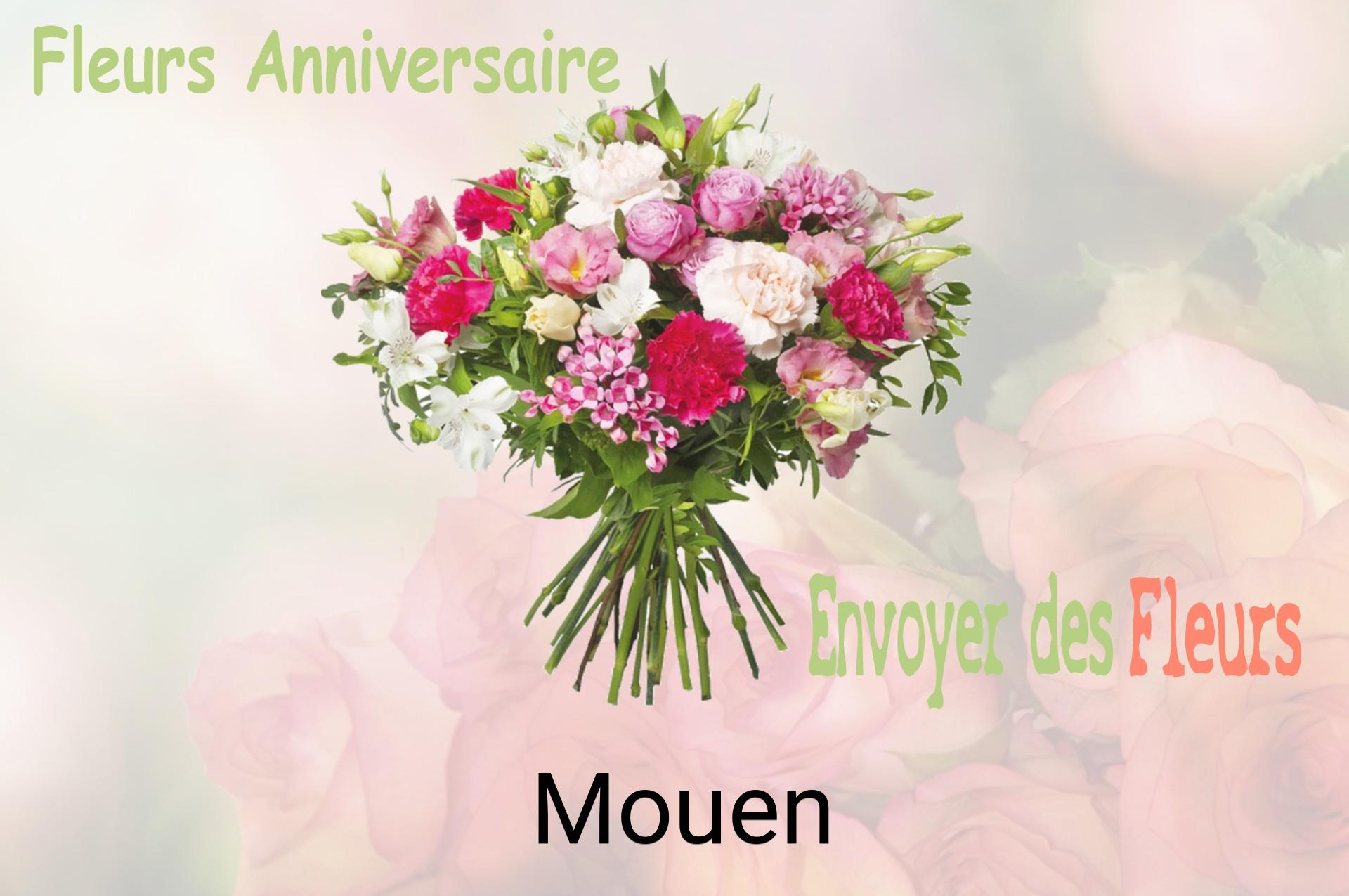 Bouquet de fleurs d’anniversaire livré à Mouen